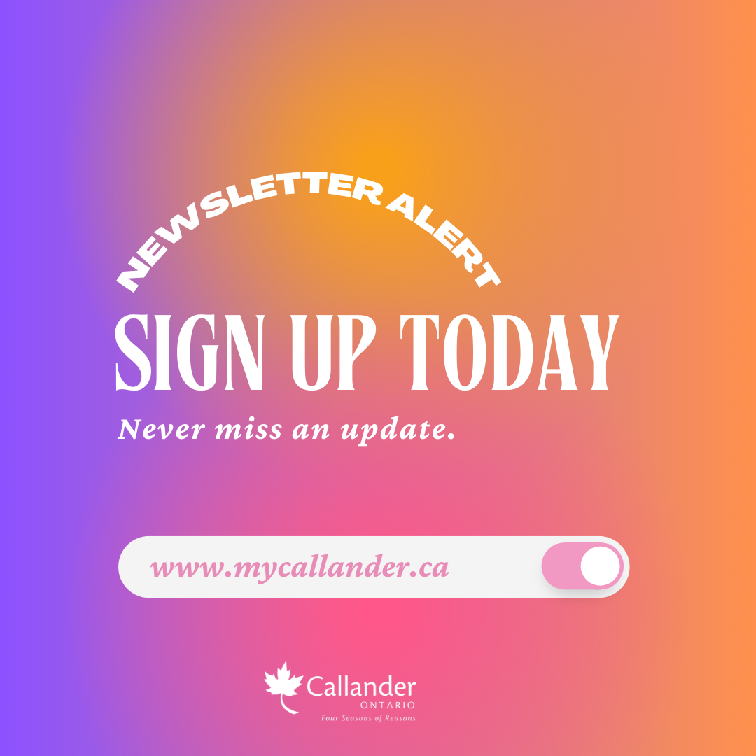 ✨ Stay in the Loop with Callander! ✨
